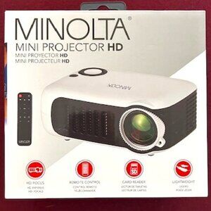 Minolta Mini Projector HD: ☆Model MN630 ☆
